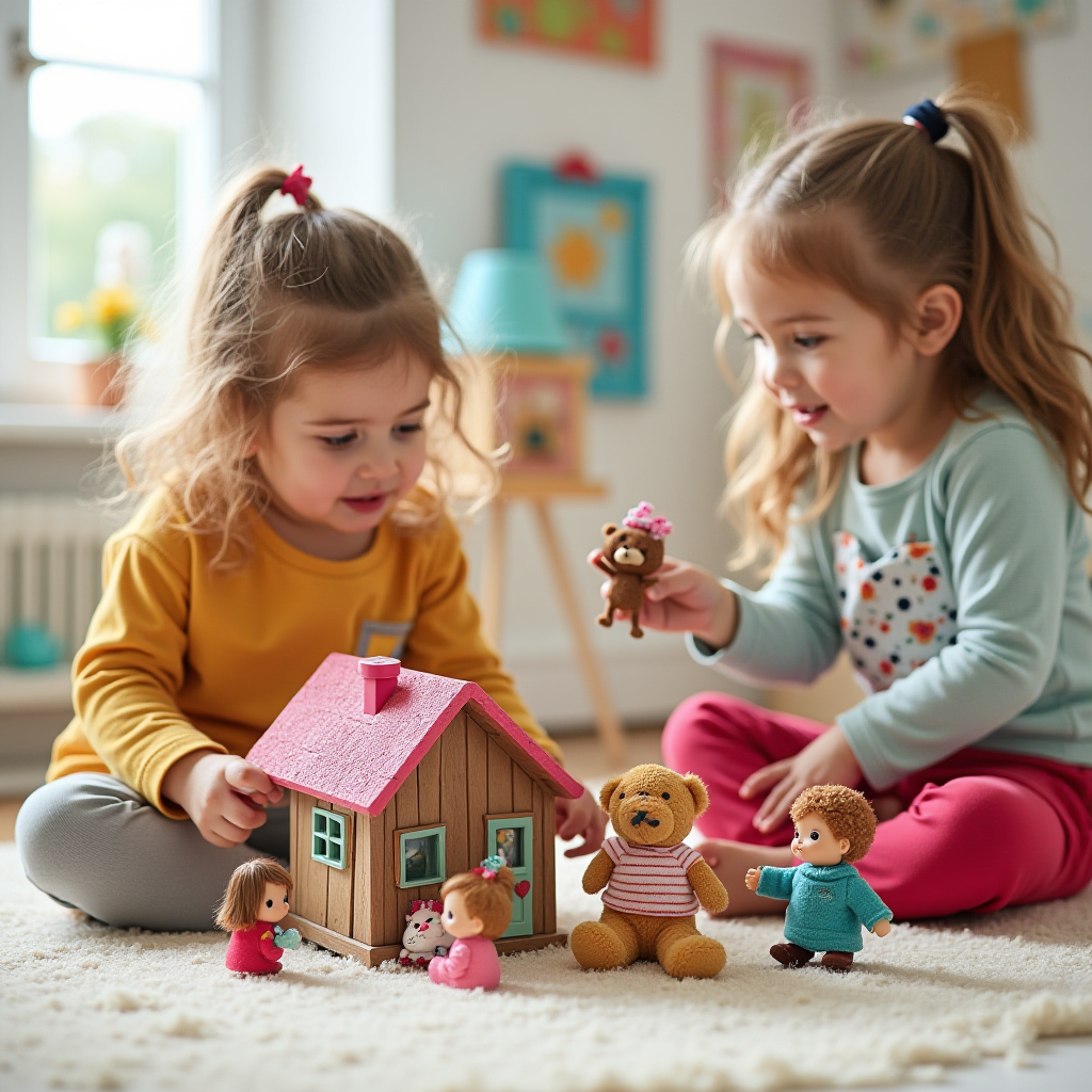 Pretend play at 2