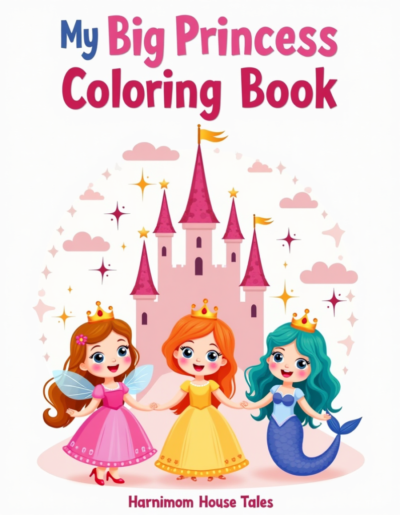 Big Princess Coloring book