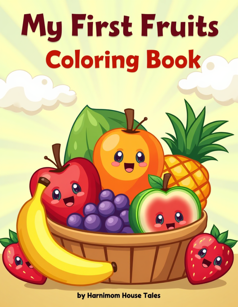 Fruits Coloring book