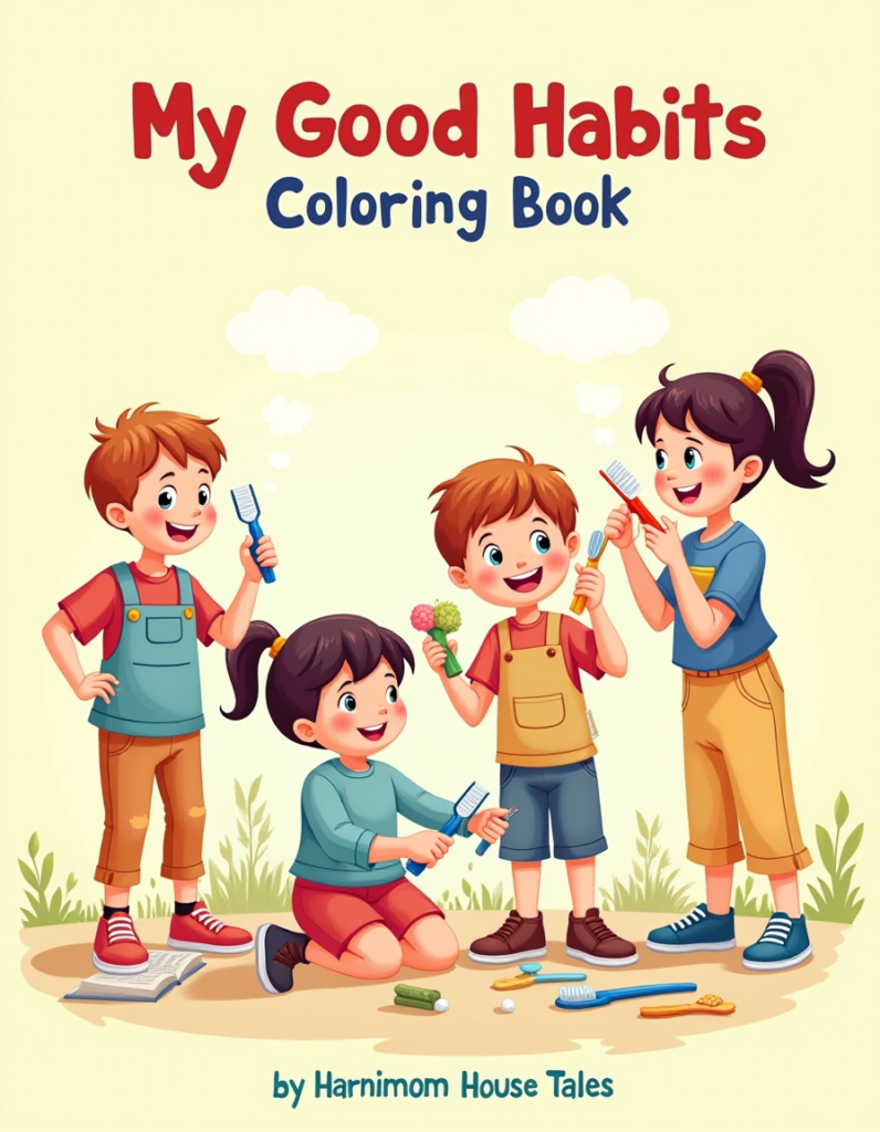 Good Habits Coloring Book