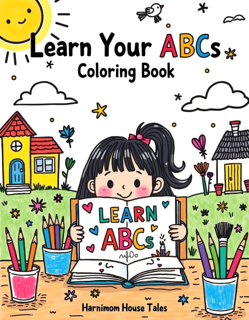 ABCDEF COLORING BOOK