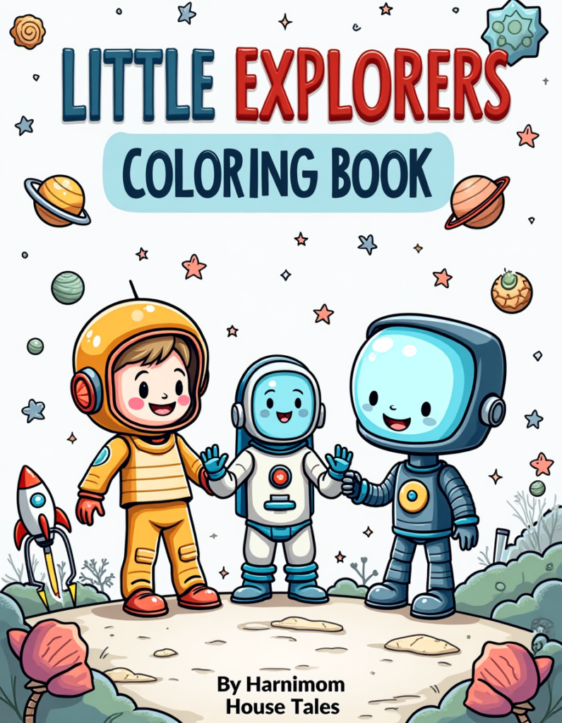 Space Coloring Book